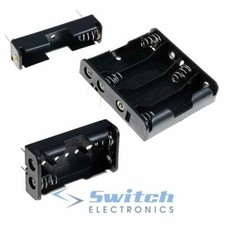 AA / AAA PCB Battery Holder Box Case 