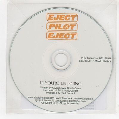 (GG970) Eject Pilot Eject, If You're Listening - 2013 DJ CD