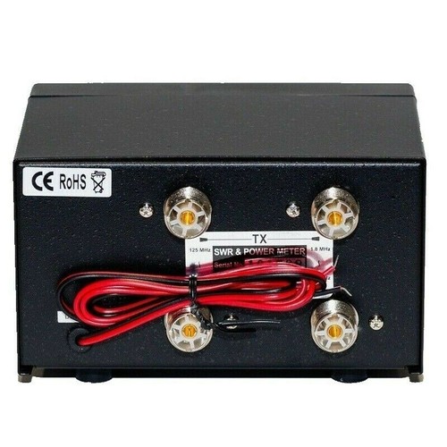 NISSEI RX-503 Power Meter Short Wave UV SWR Watt Meter 1.8-525MHz 0-200W x-TOP - Zdjęcie 6 z 7