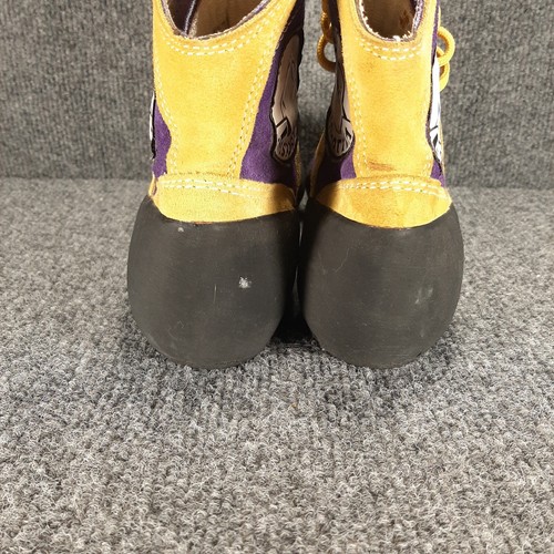 Zapatos de escalada en roca de cuero La Sportiva Mariacher para mujer talla 39,5 púrpura Italia - Imagen 4 de 22