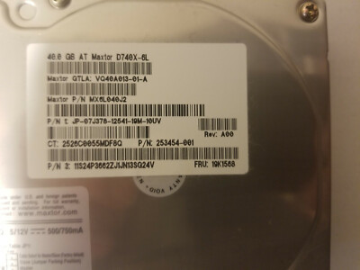 Maxtor D740X-6L 40GB 3.5
