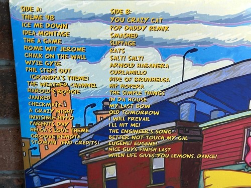 HEY ARNOLD! - The Music Vol. 1, Ltd CLEAR + GOLD SPLIT COLOR VINYL LP Gatefold - Picture 3 of 7