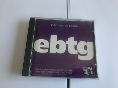 Everything But The Girl CD  (CDLP) Interview And Tracks PROMO CD AMPLIFIED HEART