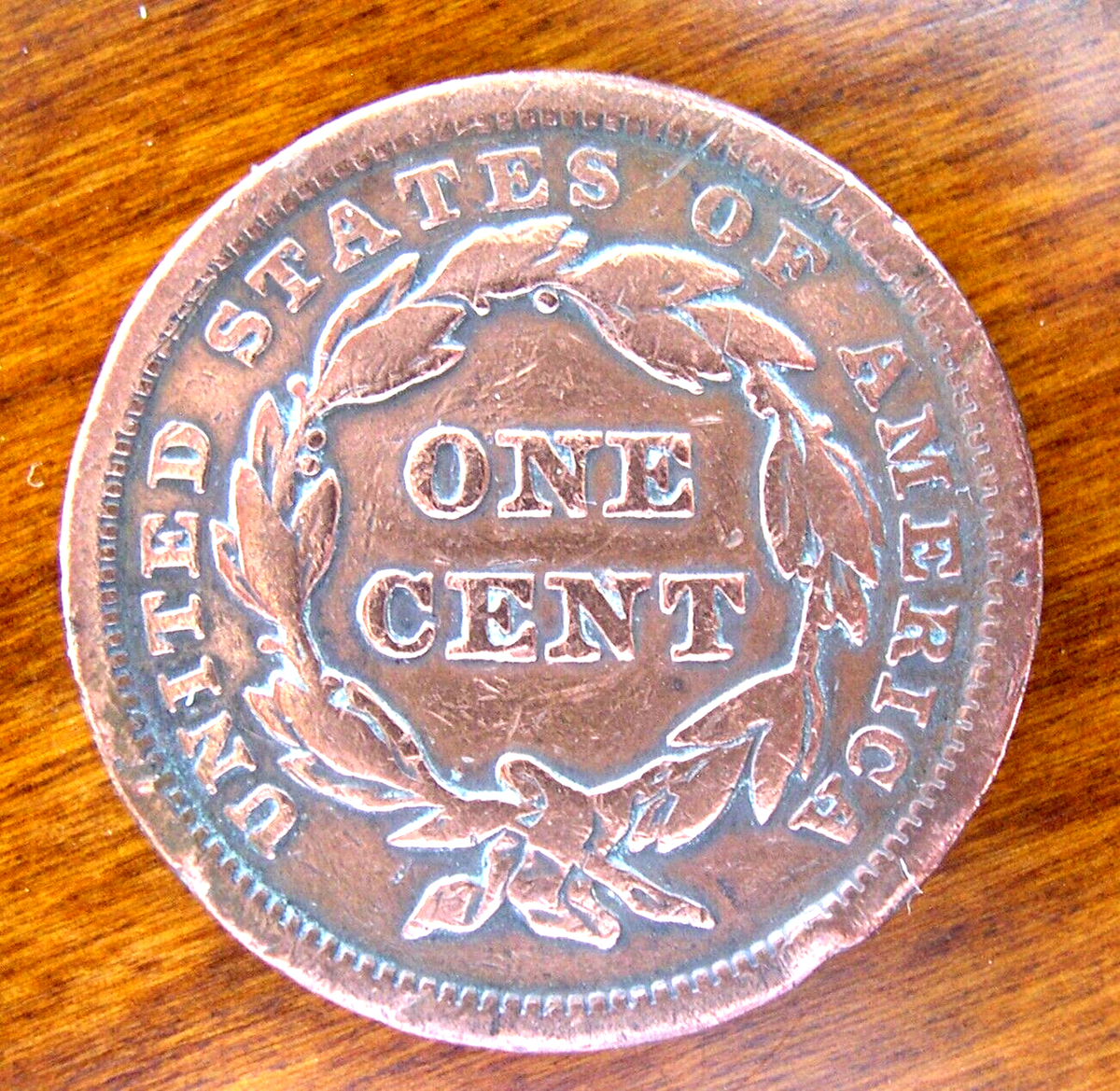 US 1842 One Cent Penny Coin Large Braided Hair Liberty | eBay