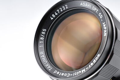 Near MINT] Pentax Super Multi Coated Takumar 85mm f/1.8 Lens M42