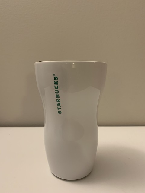 Live Love Coffee Travel Mug Black White Clay Art 9 Oz Latte Ceramic W Lid For Sale Online Ebay