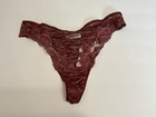Cotton Club Bordeaux Burgundy Bustier Set 36D Underwired Made In Italy Designer — photo 8