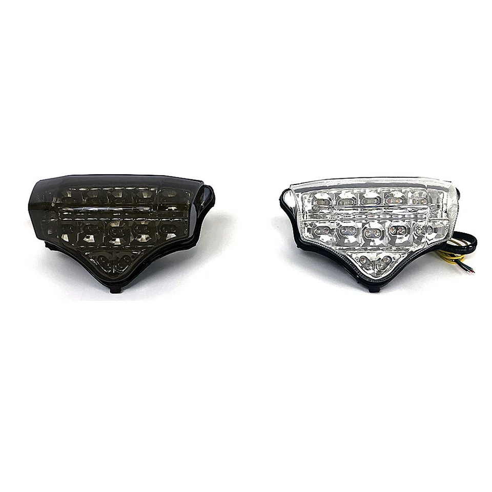 Intermitente de señal de giro de luz trasera LED integrado para Yamaha FZ600 FZ6 / N 2004-2009 Foto 4 de 4