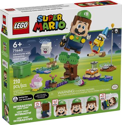 LEGO  Super Mario 71440 - Abenteuer mit dem interaktiven LEGO  Luigi 