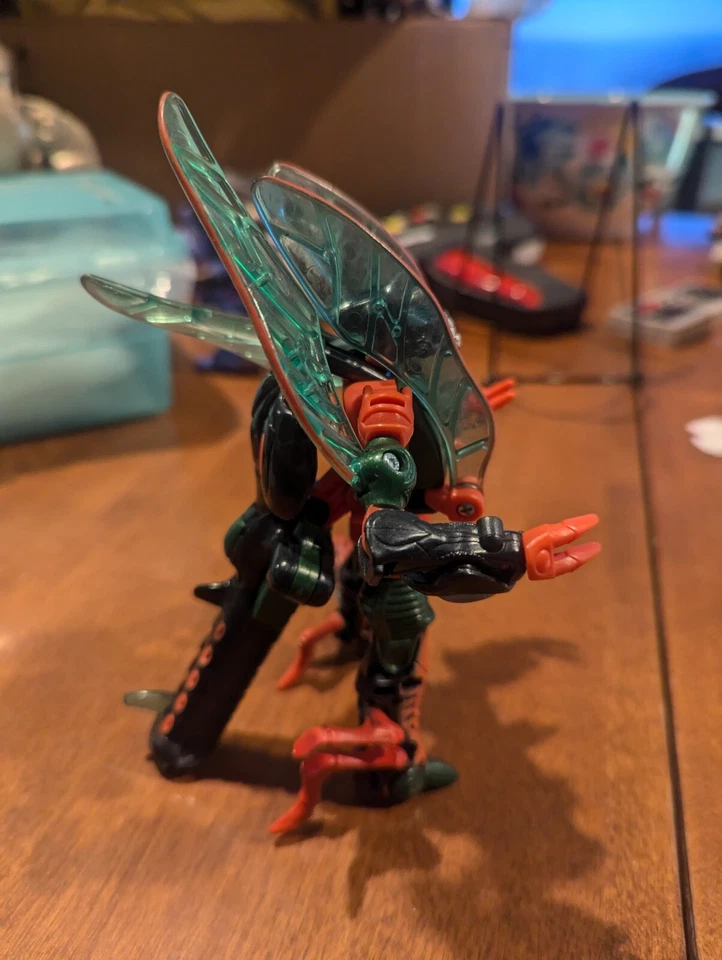 Vintage 1996 Transformers Beast Wars Deluxe Jetstorm Kenner  - Image 2 of 4