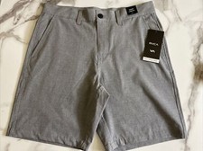 New RVCA Mens Active Hybrid Sportswear Boardshorts Swim Walking Shorts Size 30