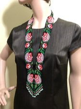 New Handmade Seed Bead Boho American Style Beaded Multi Strand necklace Earrings