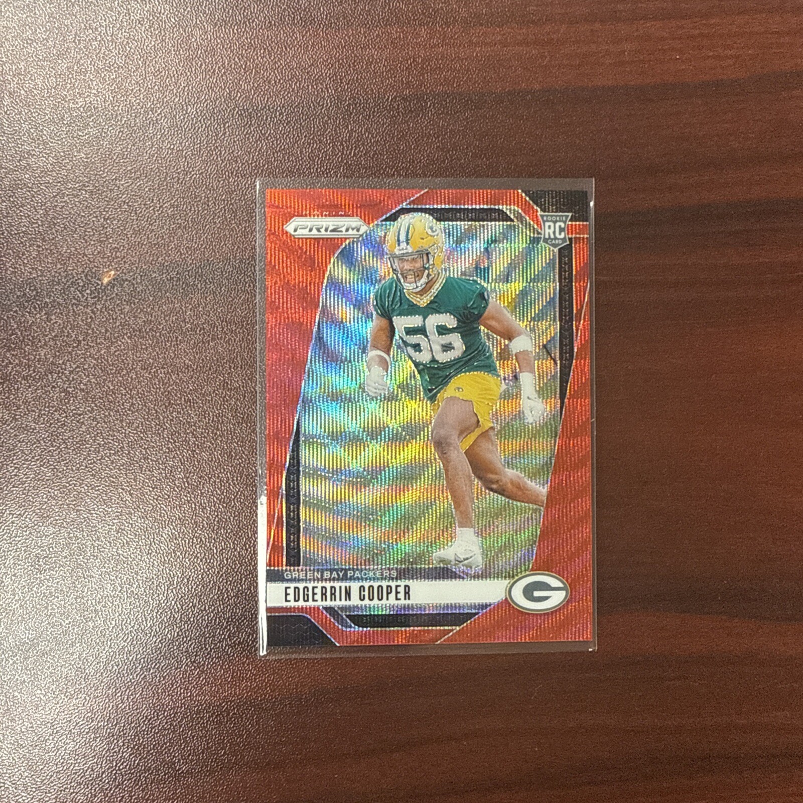 2024 Prizm Edgerrin Cooper Red Wave Prizm Rookie 104/149 RC SP #331