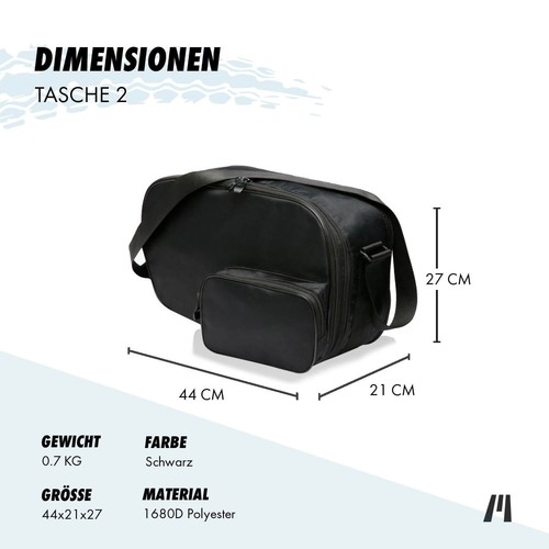 Borse interne per BMW R850 R RT R1100 R RS RT S R1150 RS RT K1200 RS GT - Foto 6 di 7