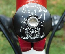 MANEKI NEKO Lucky Cat HEADSET STEM TOP CAP 1 ...