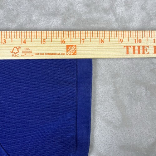 Polo Ralph Lauren Shirt Mens Medium Blue Short Sleeve Pony Cotton Rugby Golf - 第 9/9 張圖片