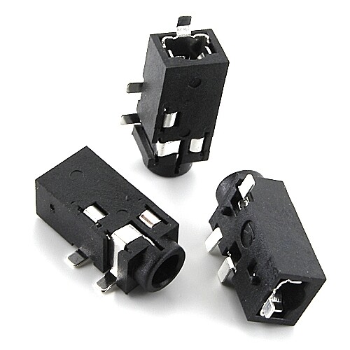 Plexiglass 5 Mm Connettore Mini Jack Stereo 2,5 Mm 4 Poli - Presa A Pannello Per Montaggio Su Chassis Coppia Casse Passive - Foto 11