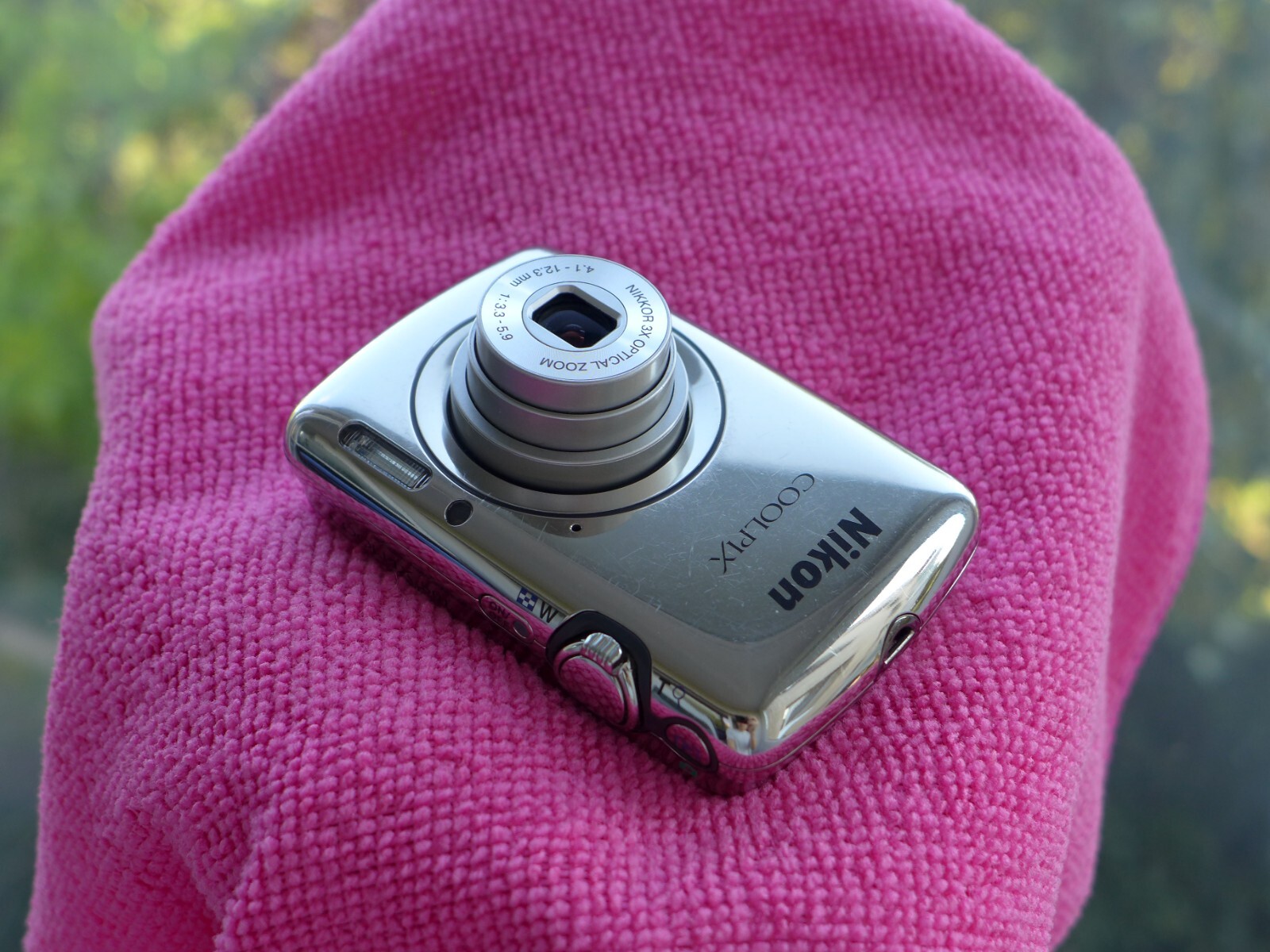 Nikon COOLPIX S01 10.1MP Digital Camera - Mirror silver for sale