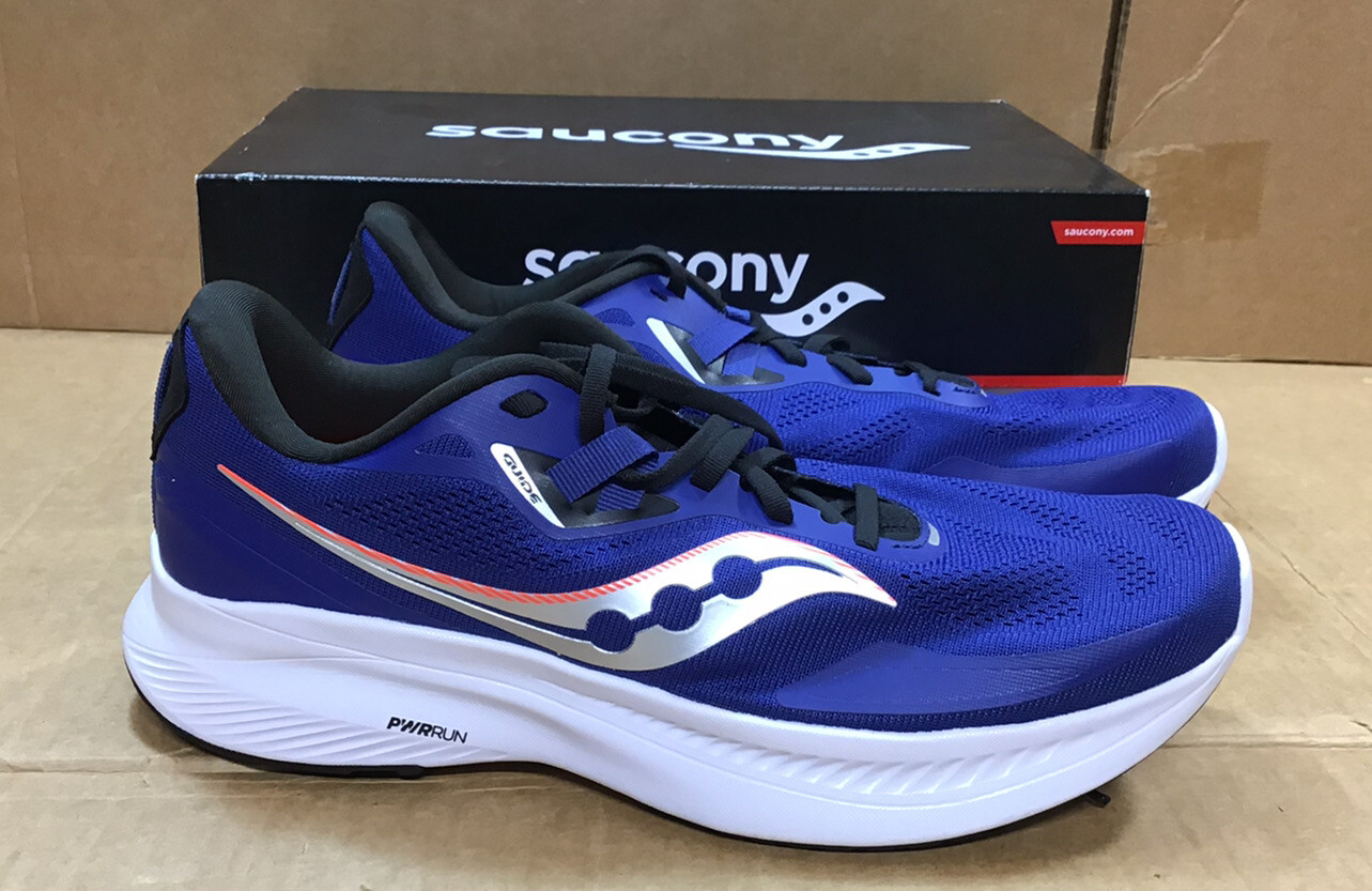 Saucony Men's Guide 15 Sapphire/Black Running Shoes image 3