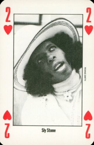 Sly and the Family Stone NME Playing Card (1991) - Foto 1 di 2