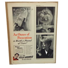 1945 PHILIP MORRIS CIGARETTE