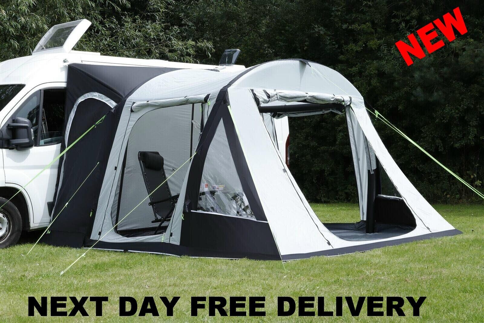 Leisurewize Gemini 320 Drive Away AIR Campervan Awning LOW VW T5 T6 Custom LWA34