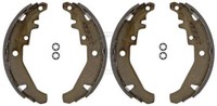A.B.S. 9073 Bremsbacken Satz Handbremsbacken Hinten Passend FüR Fiat