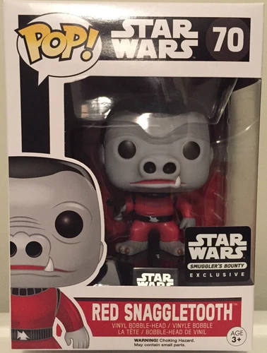 Red Snaggletooth Funko POP Star Wars Exclusive Cantina Smugglers Bounty Limited