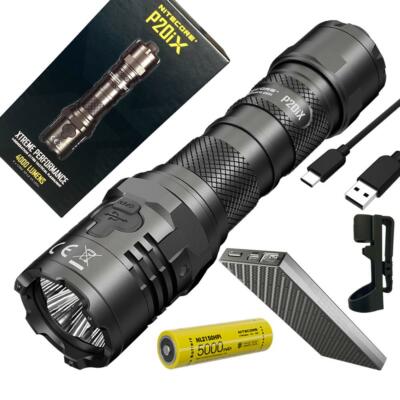 Nitecore P20iX Rechargeable LED Flashlight 4000 lmn w/NB10000 10000mAh Powerbank