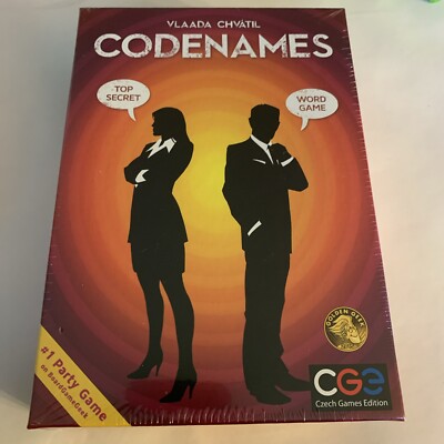 CODENAMES Party Word Game Vlaada Chvatil CGE Code Names Top Secret New Sealed