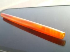 1 Long Banded Agate Dzi Bead Tube From Cambodia XVIII 