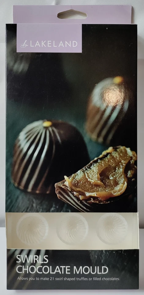 Lakeland Chocolate Moulds, Hearts Squares, Swirls, Make 63 Individual Chocolates - Image 4 of 4