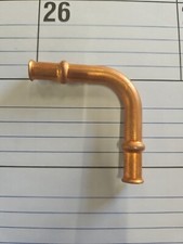 PARKER ZOOMLOCK 1/4" BRAZE FREE 90 DEGREE ELBOW PZK-90E4-HNBR