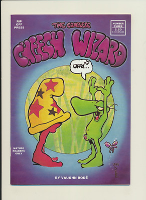 the complete cheech wizard Rip Off Press 1987 Vaughn Bode Hi res Scans
