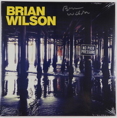 Brian Wilson Signed Autograph Album LP JSA LOA Vinyl Record Beach