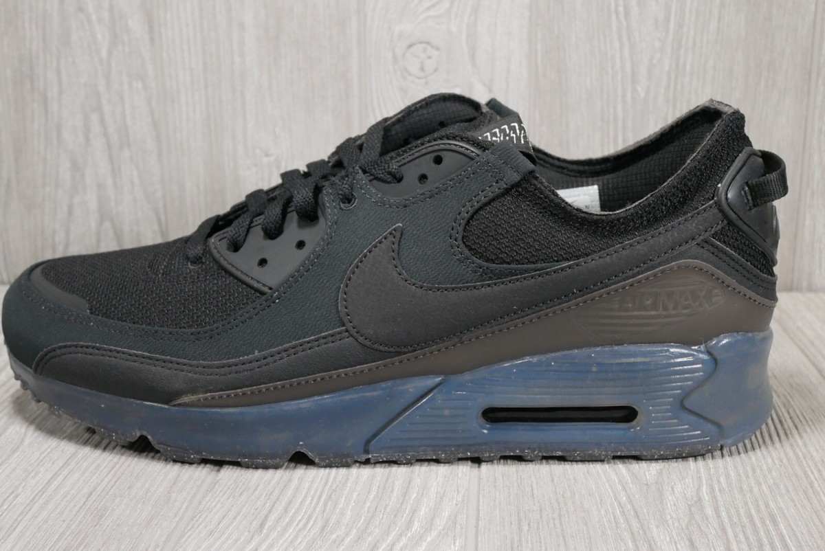 New Nike Air Max Terrascape 90 Triple Black Blackout Shoes DQ3987