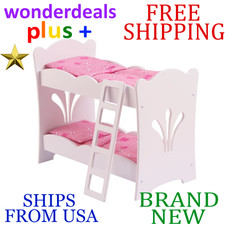 kidkraft doll bunk bed