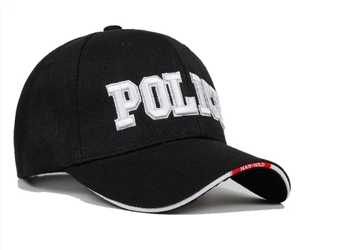 Embroidered Police Cap New York City 100% Cotton New