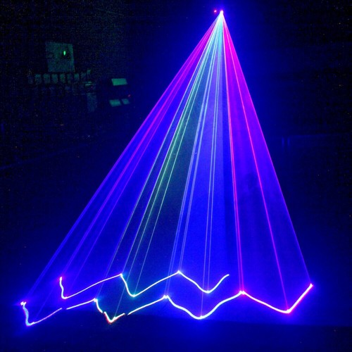 CR Drawing Star RGB 800W Full Color Laser Auto Sound DMX Single & Multi Patterns - Picture 5 of 11