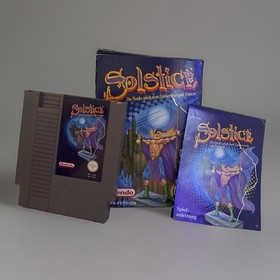 Solstice: Die Suche nach dem Zauberstab von Demnos Nintendo NES OVP