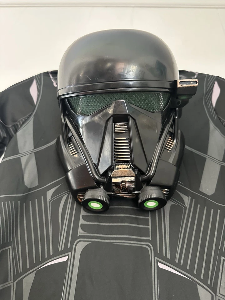 Rubies Star Wars Rogue One Death Trooper Costume Child Size Small 3-5 Mask Suit - Image 3 of 4