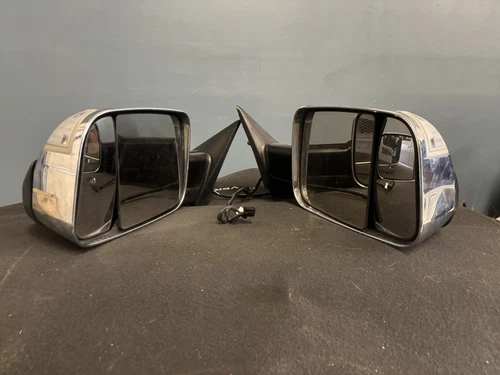 2011-2018 Ram 1500/25/3500 OEM Chrome Tow Mirrors/Heated💎💎💎 Read 1st
