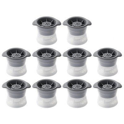 1X(Silikon Kugel Formen Tablett Set Formmacher Whisky Cocktails Getränke V1A2)