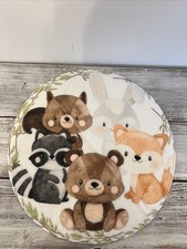Woodland Baby Mini Decor Mat For Dresser Or Table Lamp Not Included 