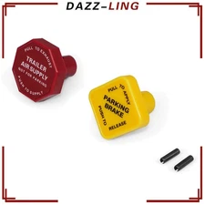 Parking Brake Valve with Pins & PP-7 Trailer Air Supply Knob for 248433 290655