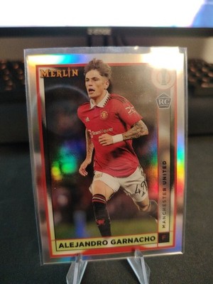 Topps Merlin Chrome CL 22/23 Alejandro Garnacho Refractor Rookie Manchester