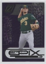 2005 Donruss Zenith Epix Purple Season 113/150 Eric Chavez #E-11 0a1