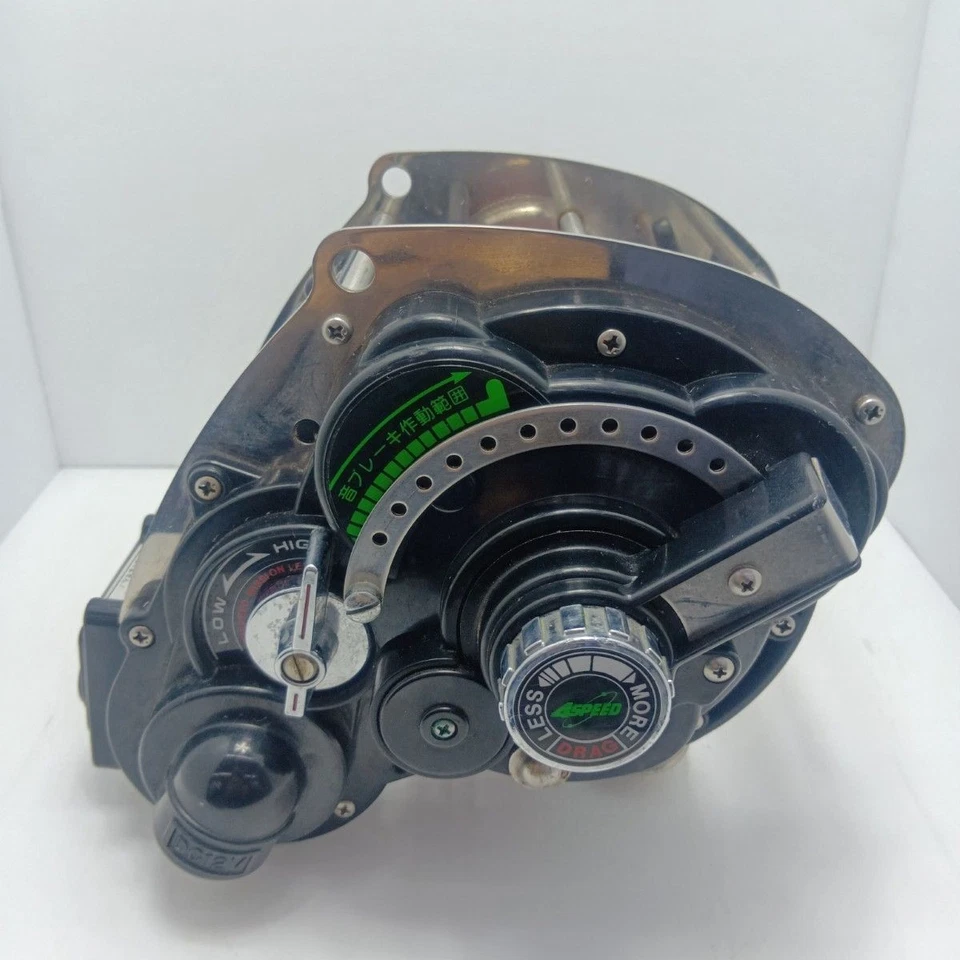 Carrete eléctrico de pesca Miya Epoch 800 GRAN JUEGO de arrastre de agua salada Foto 2 de 4