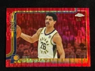 2025 Topps Chrome Basketball Pulsar Red Refractor Ben Sheppard #94