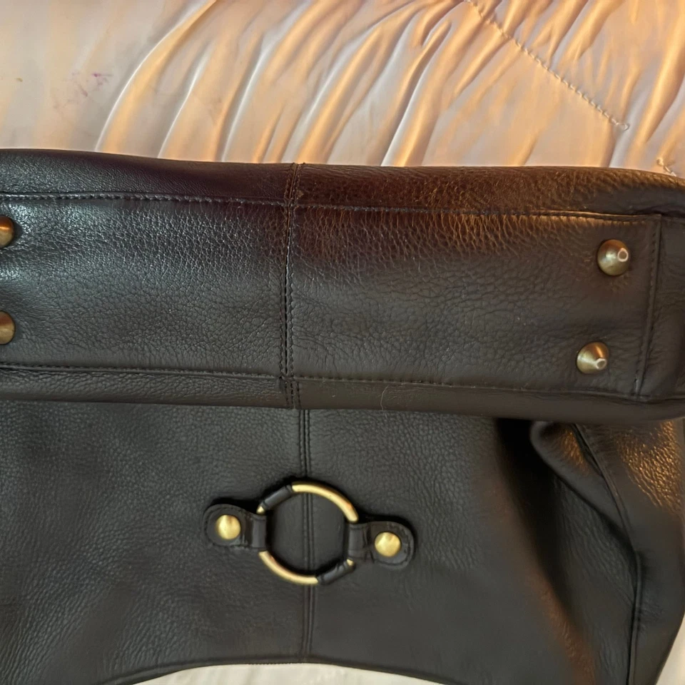 Vintage Clark’s Hobo Black leather purse - Image 2 of 4